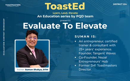 ToastEd: Evaluate To Elevate - Evaluation Contest Workshop